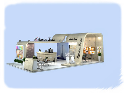 3D展台|空间|展示设计 |Su0320 